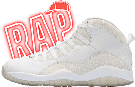 OVO Jordan 10 White