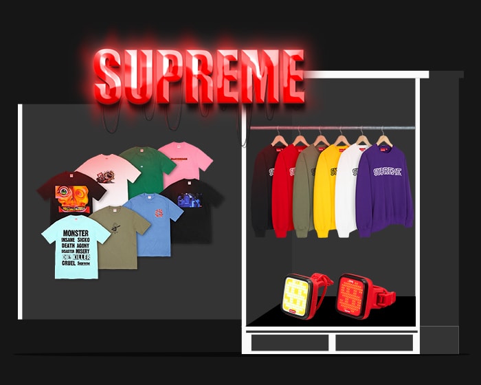 Supreme tees fall 21