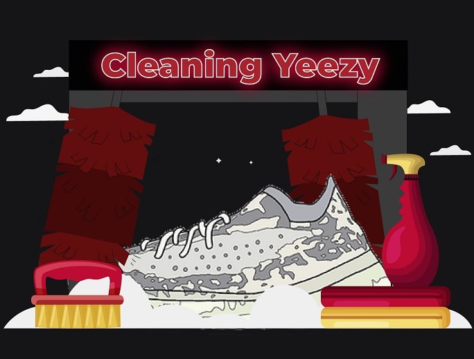 how to clean Yeezys