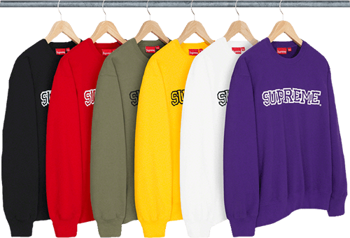 supreme crewneck fw21