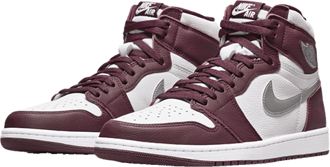 Jordan 1 Bordeaux pair