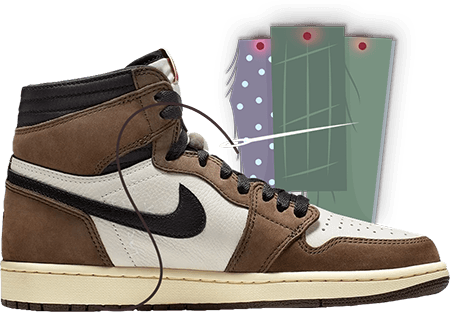 Jordan 1 High Travis Scott - handcrafted alt