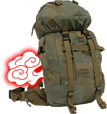 Supreme CDG backpack