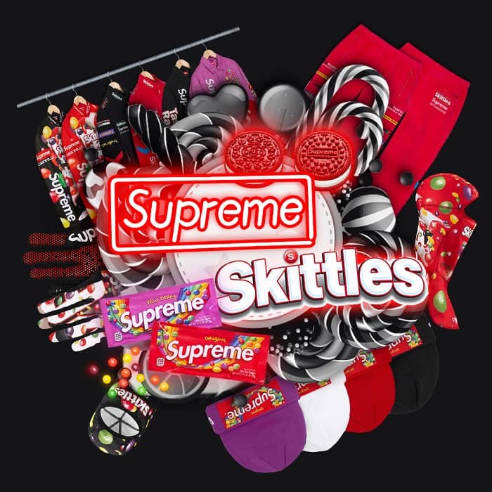 skittles supreme beanie