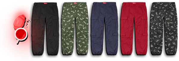 supreme cargo pants fw21