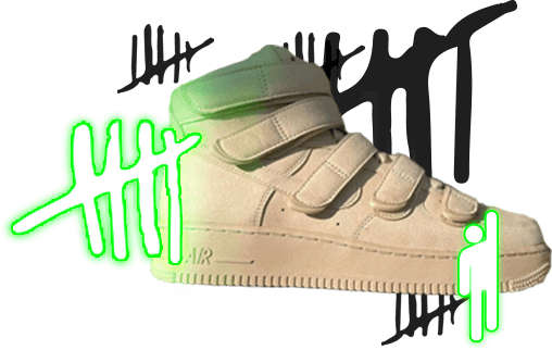 Billie Eilish Air Force 1