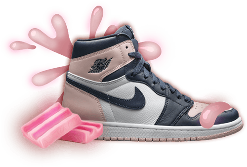 Jordan 1 atmosphere bubble gum