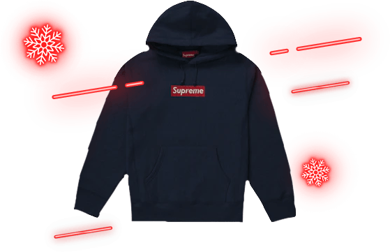 Supreme swarovski bogo hoodie