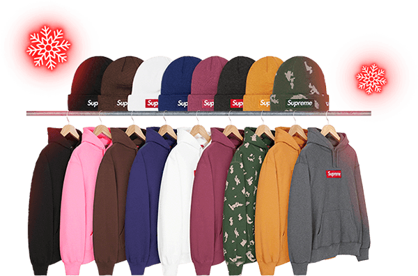 supreme box logo hoodie fw21