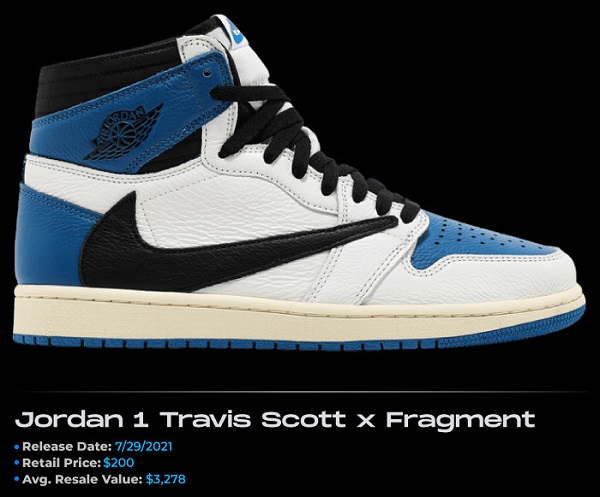 travis scott frgmnt blue jordans NSB