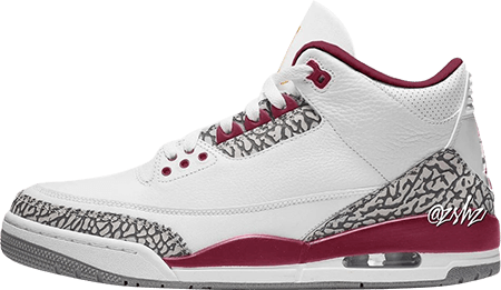 Jordan 3 cardinal red