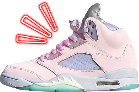 Jordan 5 Easter - now jordan 5s