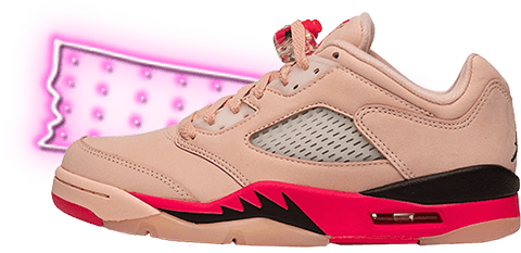 Jordan 5 Low Arctic Pink - new jordan 5s