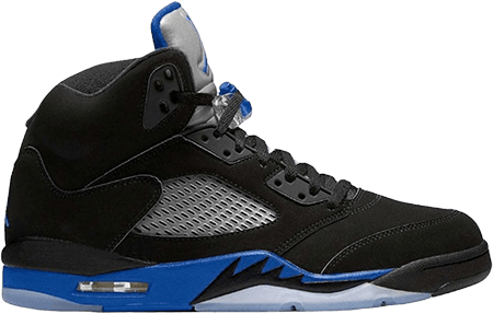 Jordan 5 blue black