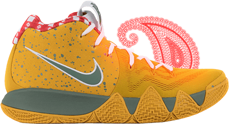 Nike Kyrie 4 Concepts Yellow Lobster