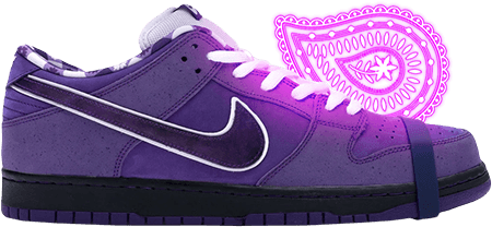 concepts nike dunk purple Lobster