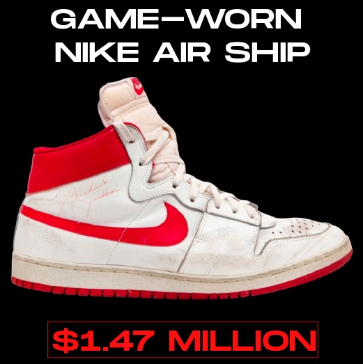 Most expensive sneakers auctions - Nike Air Ship NSB