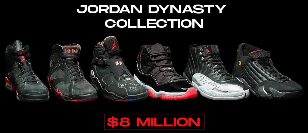 Most expensive sneakers auctions - dynasty collection NSB