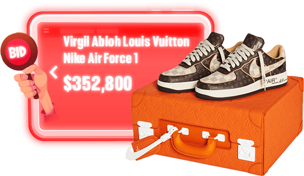 Virgil Abloh Louis Vuitton Nike Air Force 1