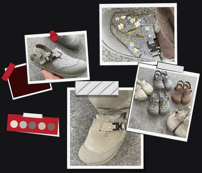 fashion week sneakers - dior birkenstocks