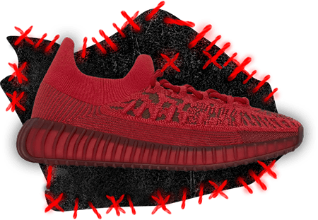 red yeezy 350 cmpct