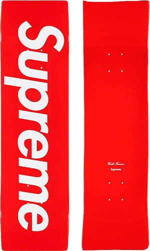 supreme ss22 uncut skateboard