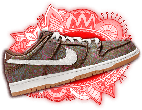 paisley dunk SB new