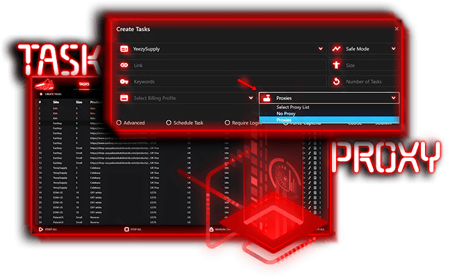 proxy to task ratio