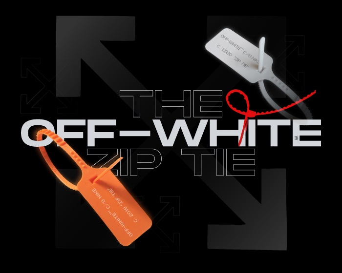 Off White zip tie story NSB