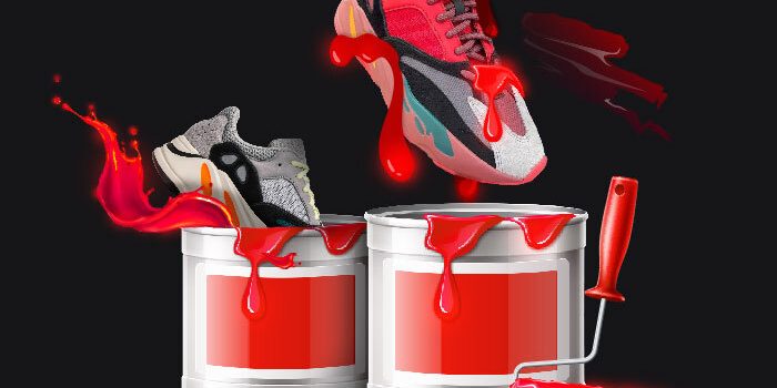 hi res red yeezy 700