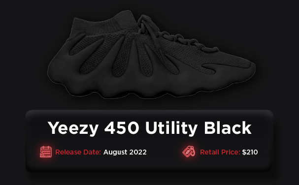 yeezy day 2022 - yeezy 450 utility black