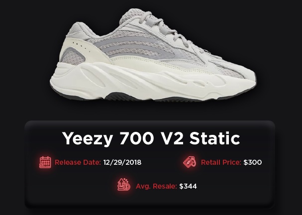 yeezy day 2022 - yeezy 700 v2 static