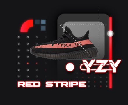 Black and red yeezy 350 yeezy day