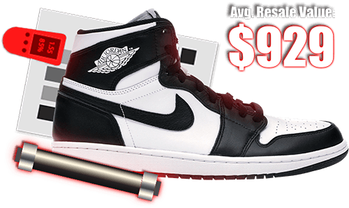 black jordans - jordan 1 black white