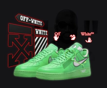 off white air force 1 green