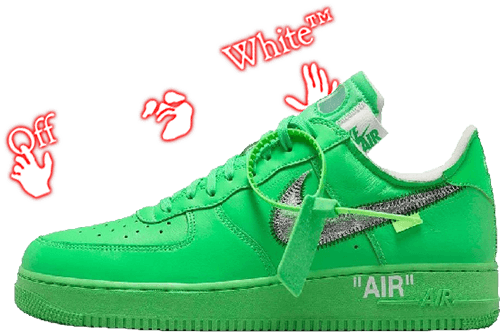 off white air force 1 green outfits｜TikTok Search