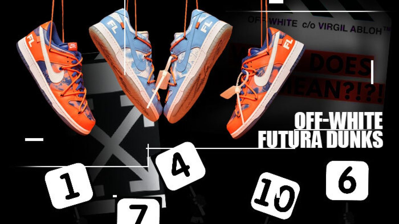 Off White Futura Dunks - Going Once, Going Twice… Sold!