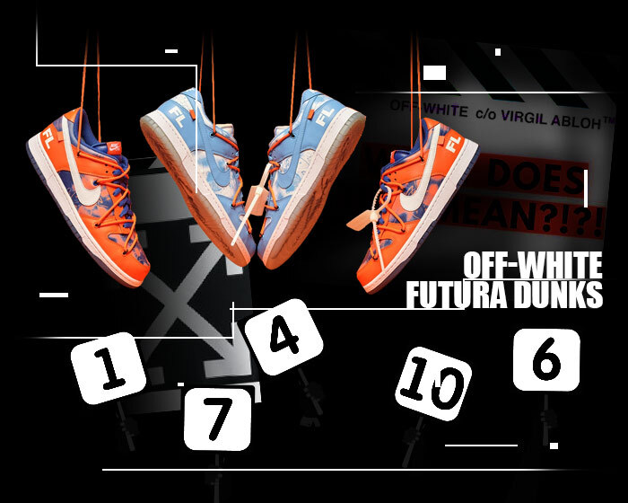 Nike Off white futura dunks NSB