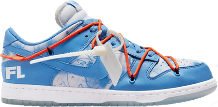 Off white futura dunk UNC NSB