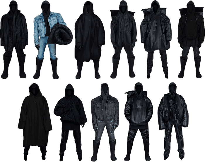 Yeezy Gap video Game clothes