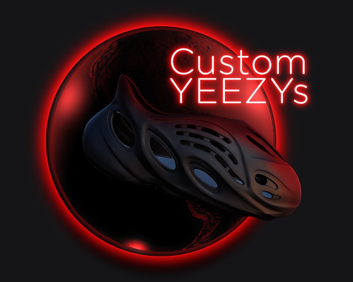 custom yeezys