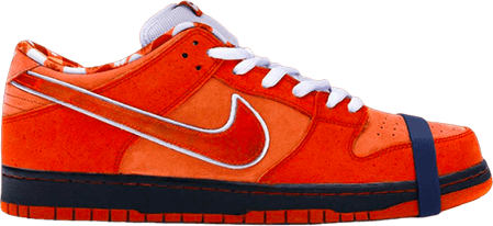 orange lobster dunks new