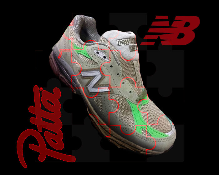 patta new balance 990v3 new