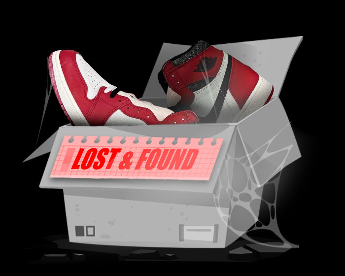 Sneaker Poster Air Jordan 1 Chicago lost and Found - Etsy