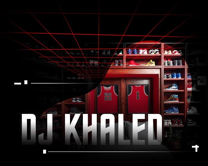 You Can Sleep in DJ Khaled's Sneaker Closet