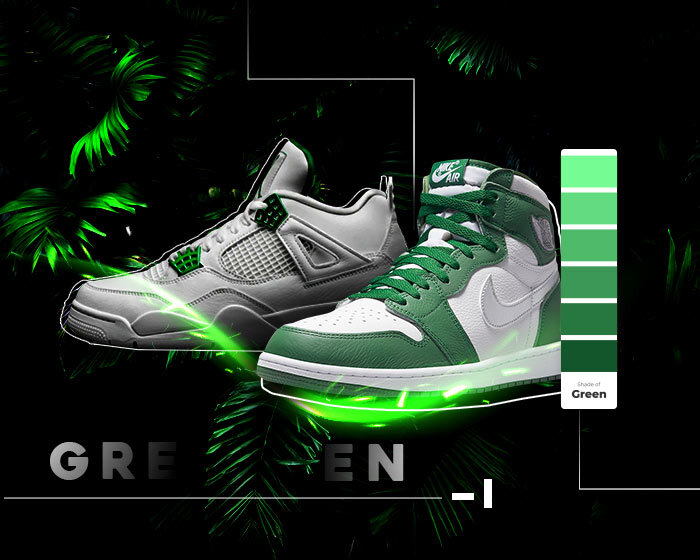 Green Jordans NSB