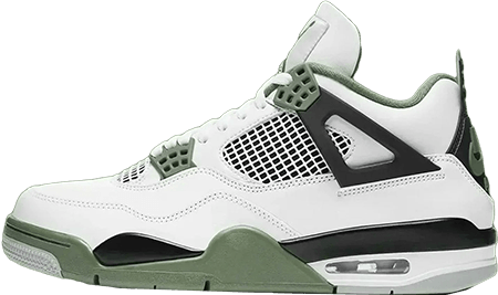 Jordan 4 Oil Green w