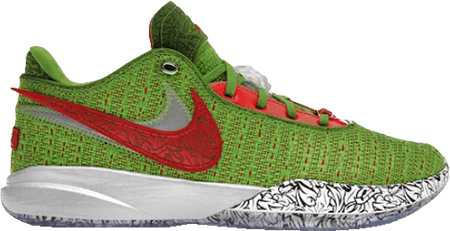 Nike LeBron 20 Christmas side view NSB