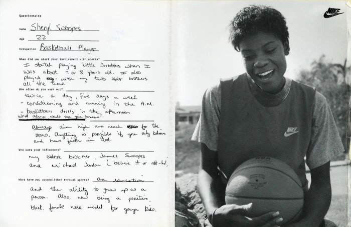 Sheryl Swoopes - first signature female sneakerheads NSB