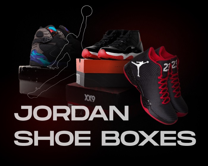 Every Jordan Shoe Box list NSB